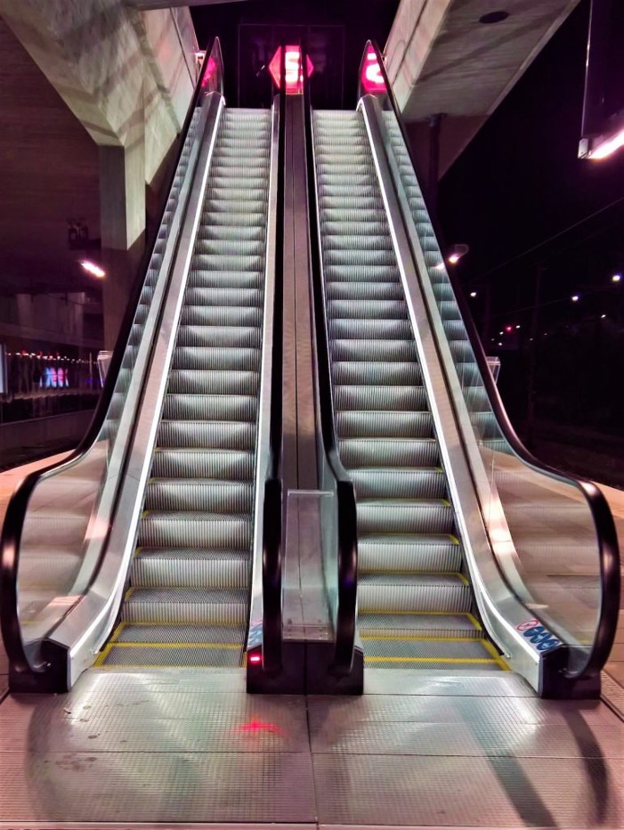 Denmark Carlsberg Metro Escalators